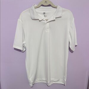 Izod Men's Classic White Polo Shirt